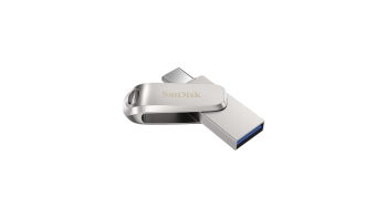 SanDisk SDDDC4-064G-I35 64 GB OTG Drive (Silver, Type A to Type C) SDDDC4-064G-I35