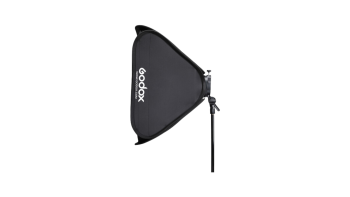 Godox S2 Speedlite Bracket with Softbox, Grid & Carrying Bag Kit
